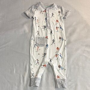 Playful Sports Print Kids Footie